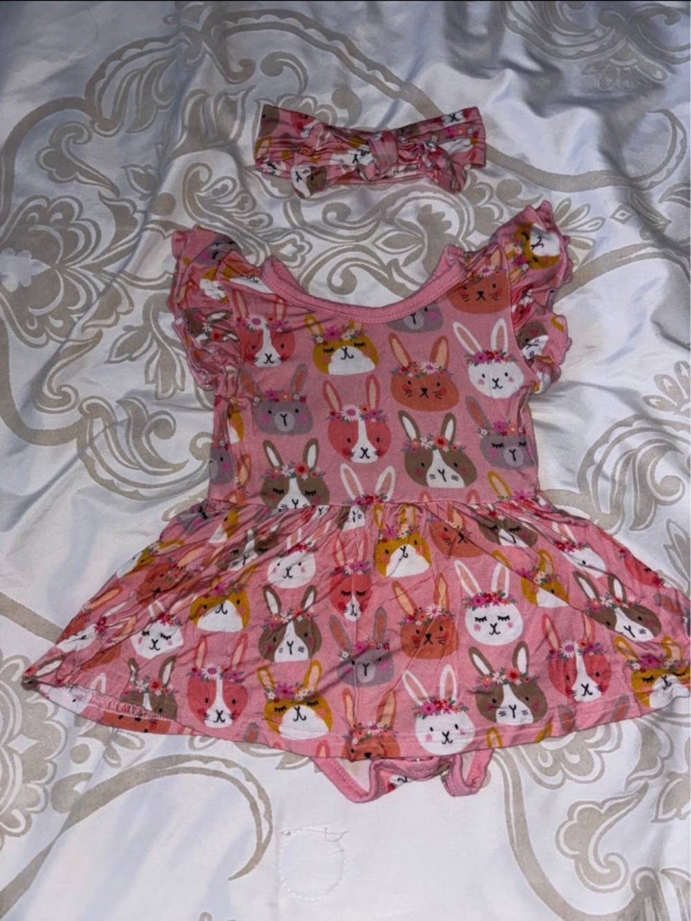 Little Sleepies body suit twirl dress